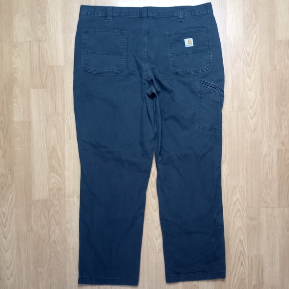 Carhartt Gravel Rugged Flex Relaxed Fit Canvas Work Pants 42×32 - Picture 4 of 9